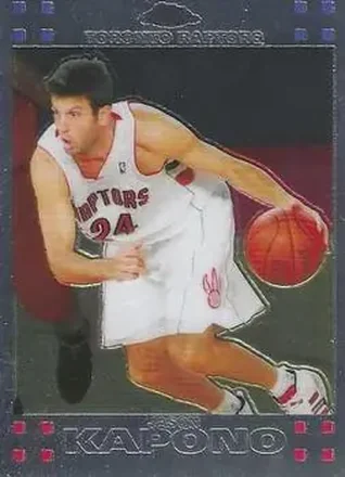 2007-08 Topps Chrome #19 - Jason Kapono - Toronto Raptors