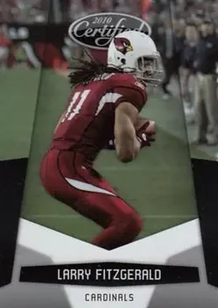 2010 Panini Certified #2 - Larry Fitzgerald - Arizona Cardinals