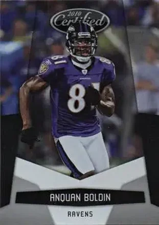 2010 Panini Certified #10 - Anquan Boldin - Baltimore Ravens