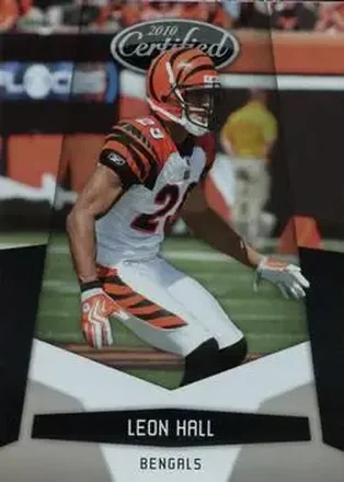 2010 Panini Certified #28 - Leon Hall - Cincinnati Bengals