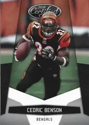2010 Panini Certified #30 - Cedric Benson - Cincinnati Bengals