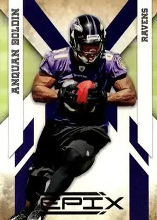 2010 Panini Epix #7 - Anquan Boldin - Baltimore Ravens