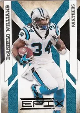 2010 Panini Epix #13 - DeAngelo Williams - Carolina Panthers