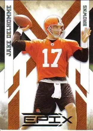 2010 Panini Epix #22 - Jake Delhomme - Cleveland Browns