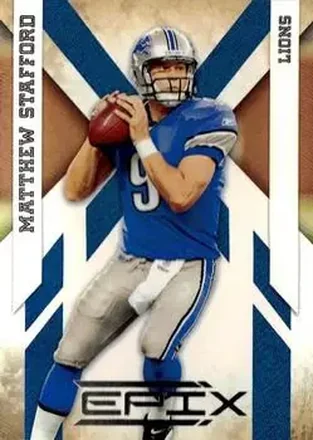 2010 Panini Epix #33 - Matthew Stafford - Detroit Lions