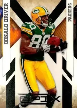 2010 Panini Epix #36 - Donald Driver - Green Bay Packers