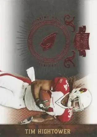 2010 Panini Plates & Patches #3 - Tim Hightower - Arizona Cardinals