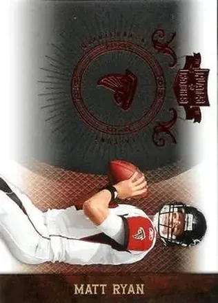 2010 Panini Plates & Patches #4 - Matt Ryan - Atlanta Falcons