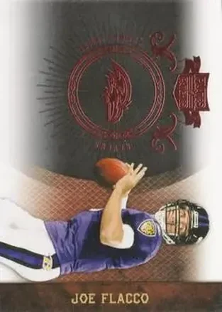 2010 Panini Plates & Patches #8 - Joe Flacco - Baltimore Ravens