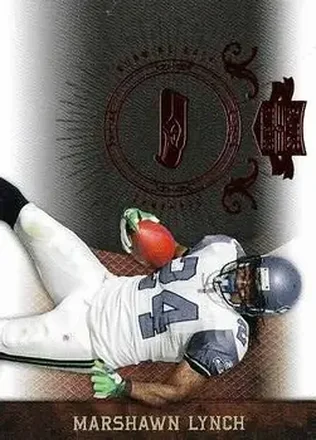 2010 Panini Plates & Patches #11 - Marshawn Lynch - Seattle Seahawks