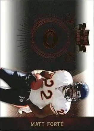 2010 Panini Plates & Patches #18 - Matt Forte - Chicago Bears