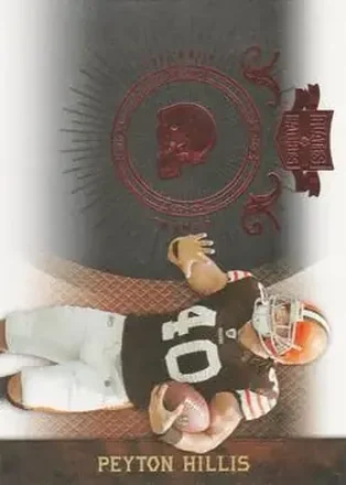 2010 Panini Plates & Patches #24 - Peyton Hillis - Cleveland Browns