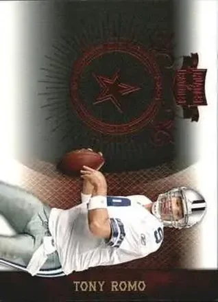 2010 Panini Plates & Patches #27 - Tony Romo - Dallas Cowboys