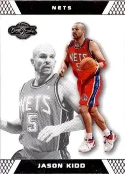 2007-08 Topps Co-Signers #5 Jason Kidd