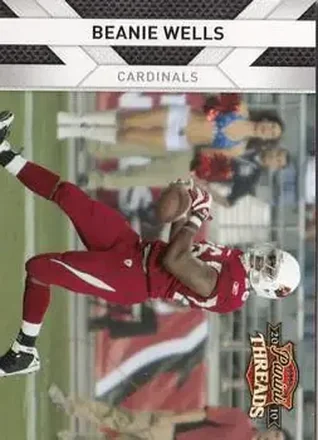 2010 Panini Threads #1 - Beanie Wells - Arizona Cardinals