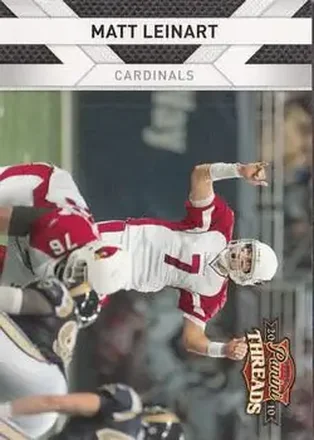 2010 Panini Threads #3 - Matt Leinart - Arizona Cardinals