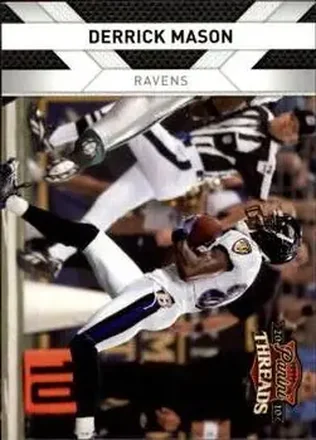 2010 Panini Threads #10 - Derrick Mason - Baltimore Ravens