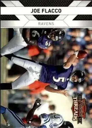 2010 Panini Threads #11 - Joe Flacco - Baltimore Ravens