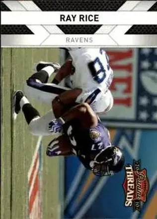 2010 Panini Threads #12 - Ray Rice - Baltimore Ravens