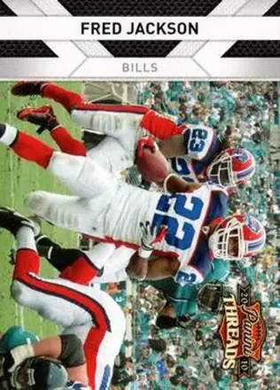 2010 Panini Threads #14 - Fred Jackson - Buffalo Bills