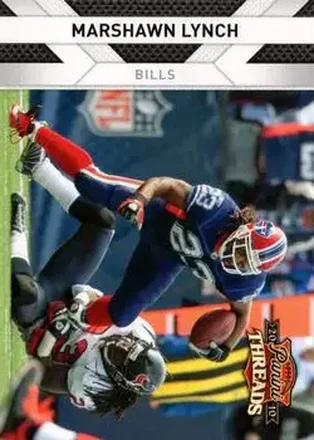2010 Panini Threads #16 - Marshawn Lynch - Buffalo Bills