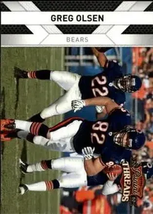 2010 Panini Threads #24 - Greg Olsen - Chicago Bears