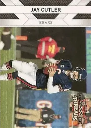 2010 Panini Threads #25 - Jay Cutler - Chicago Bears