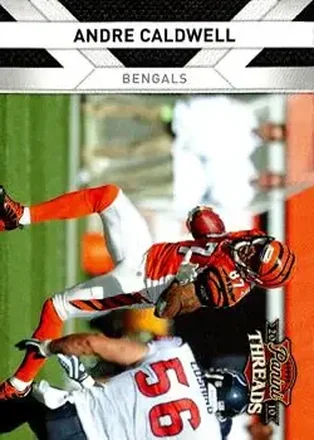 2010 Panini Threads #27 - Andre Caldwell - Cincinnati Bengals