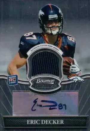 2010 Bowman Sterling #BSAR-ED - Eric Decker - Denver Broncos