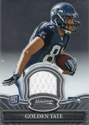 2010 Bowman Sterling #BSR-GT - Golden Tate III - Seattle Seahawks