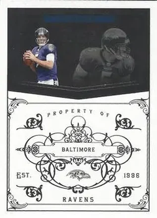 2010 Playoff National Treasures #10 - Joe Flacco - Baltimore Ravens
