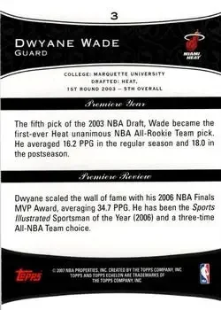 Back of Dwyane Wade