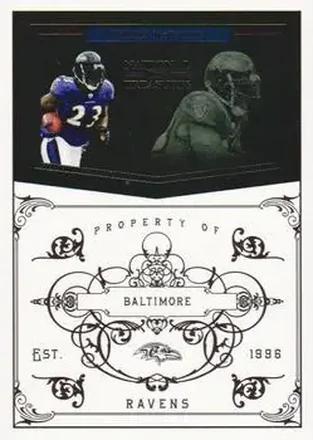 2010 Playoff National Treasures #14 - Willis McGahee - Baltimore Ravens