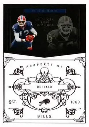 2010 Playoff National Treasures #19 - Steve Johnson - Buffalo Bills