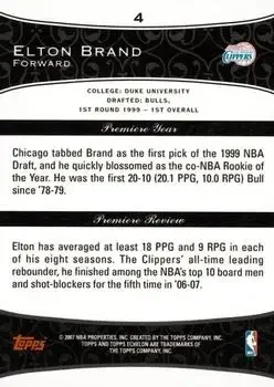 Back of Elton Brand