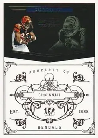 2010 Playoff National Treasures #30 - Cedric Benson - Cincinnati Bengals