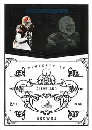 2010 Playoff National Treasures #35 - Mohamed Massaquoi - Cleveland Browns