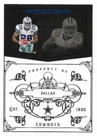 2010 Playoff National Treasures #38 - Felix Jones - Dallas Cowboys
