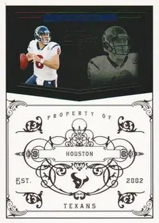 2010 Playoff National Treasures #58 - Matt Schaub - Houston Texans
