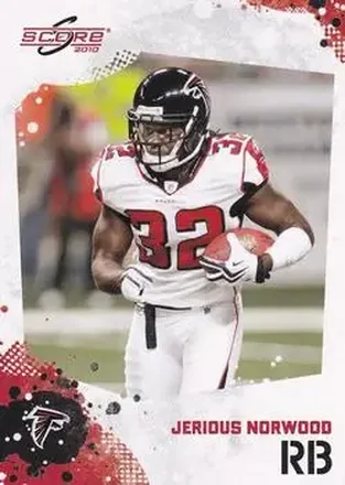 2010 Score #12 - Jerious Norwood - Atlanta Falcons