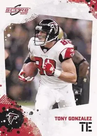 2010 Score #18 - Tony Gonzalez - Atlanta Falcons