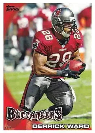 2010 Topps #5 - Derrick Ward - Tampa Bay Buccaneers