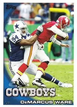 2010 Topps #11 - DeMarcus Ware - Dallas Cowboys