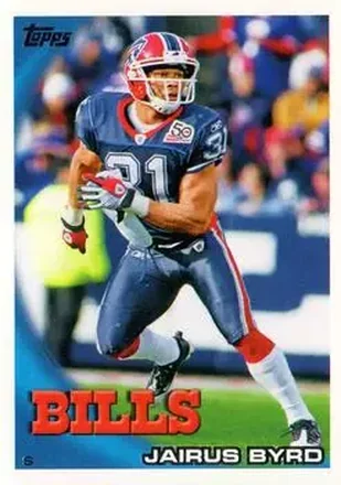 2010 Topps #12 - Jairus Byrd - Buffalo Bills