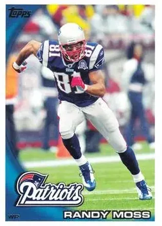 2010 Topps #20 - Randy Moss - New England Patriots
