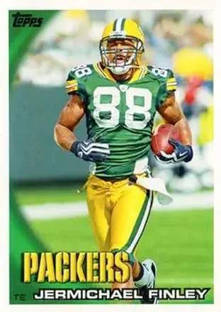 2010 Topps #21 - Jermichael Finley - Green Bay Packers