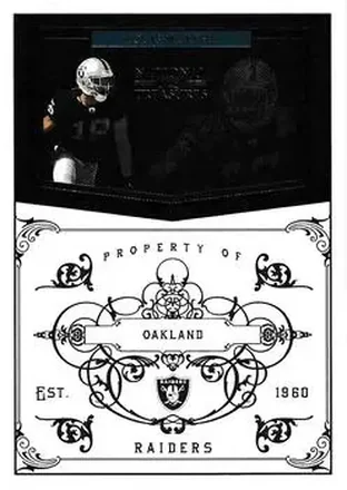 2010 Playoff National Treasures #109 - Louis Murphy - Oakland Raiders