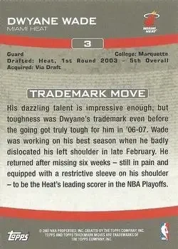 Back of Dwyane Wade