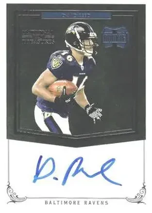 2010 Playoff National Treasures #224 - David Reed - Baltimore Ravens