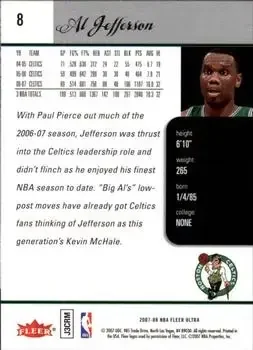 Back of Al Jefferson